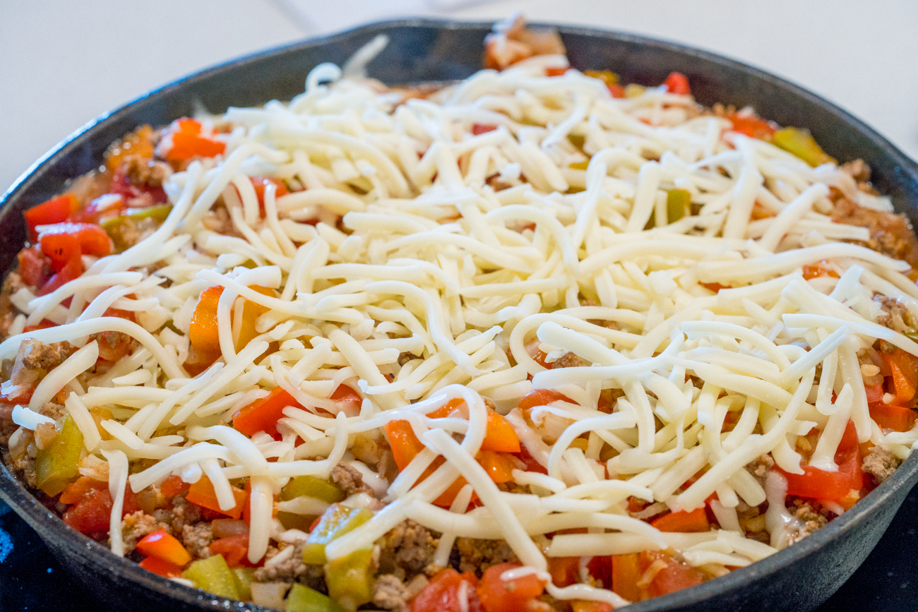 Stuffed Pepper Skillet 12 Tomatoes