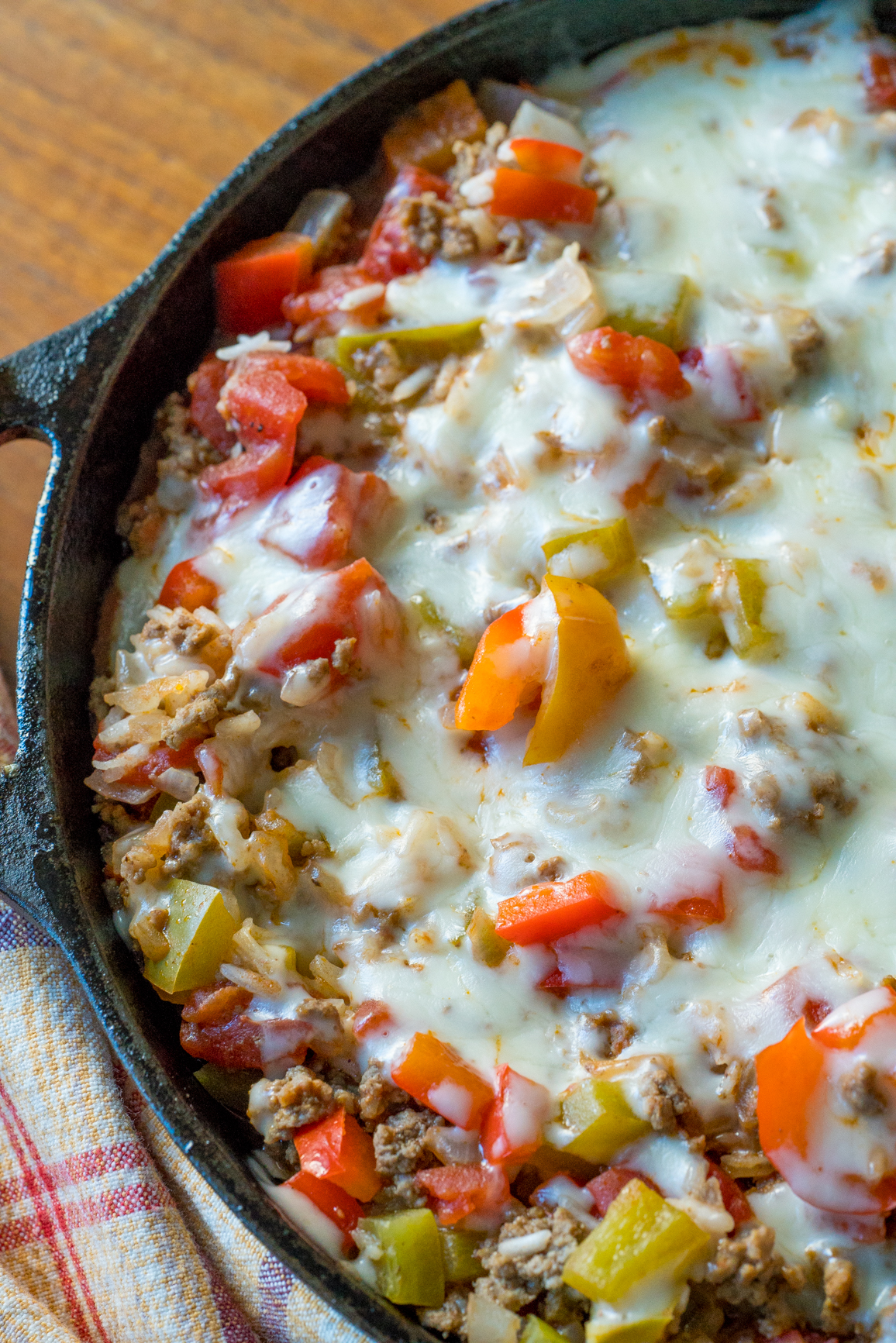 Stuffed Pepper Skillet 12 Tomatoes