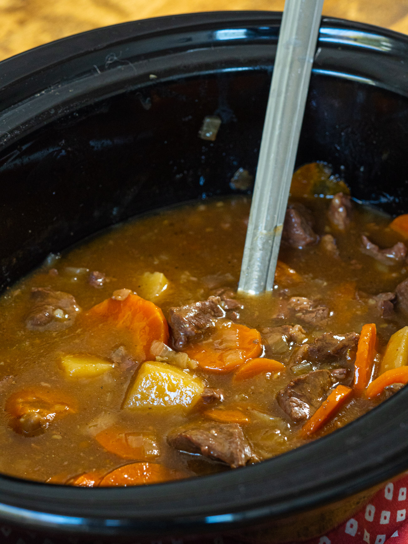 Slow Cooker Ginger Beef Stew