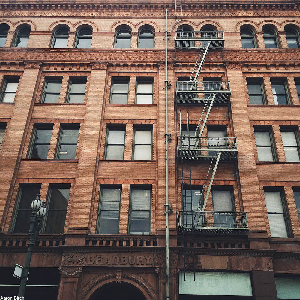 Bradbury Building entrance