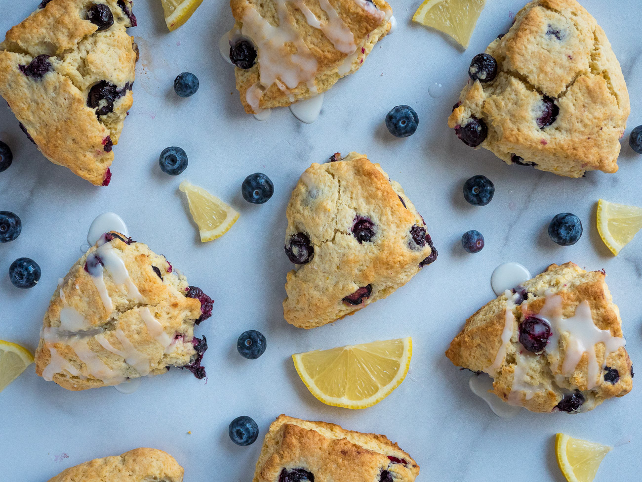 Lemon Blueberry Scones