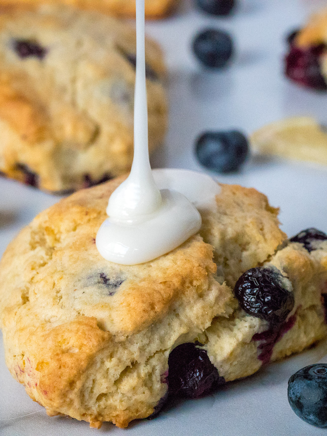 Lemon Blueberry Scones