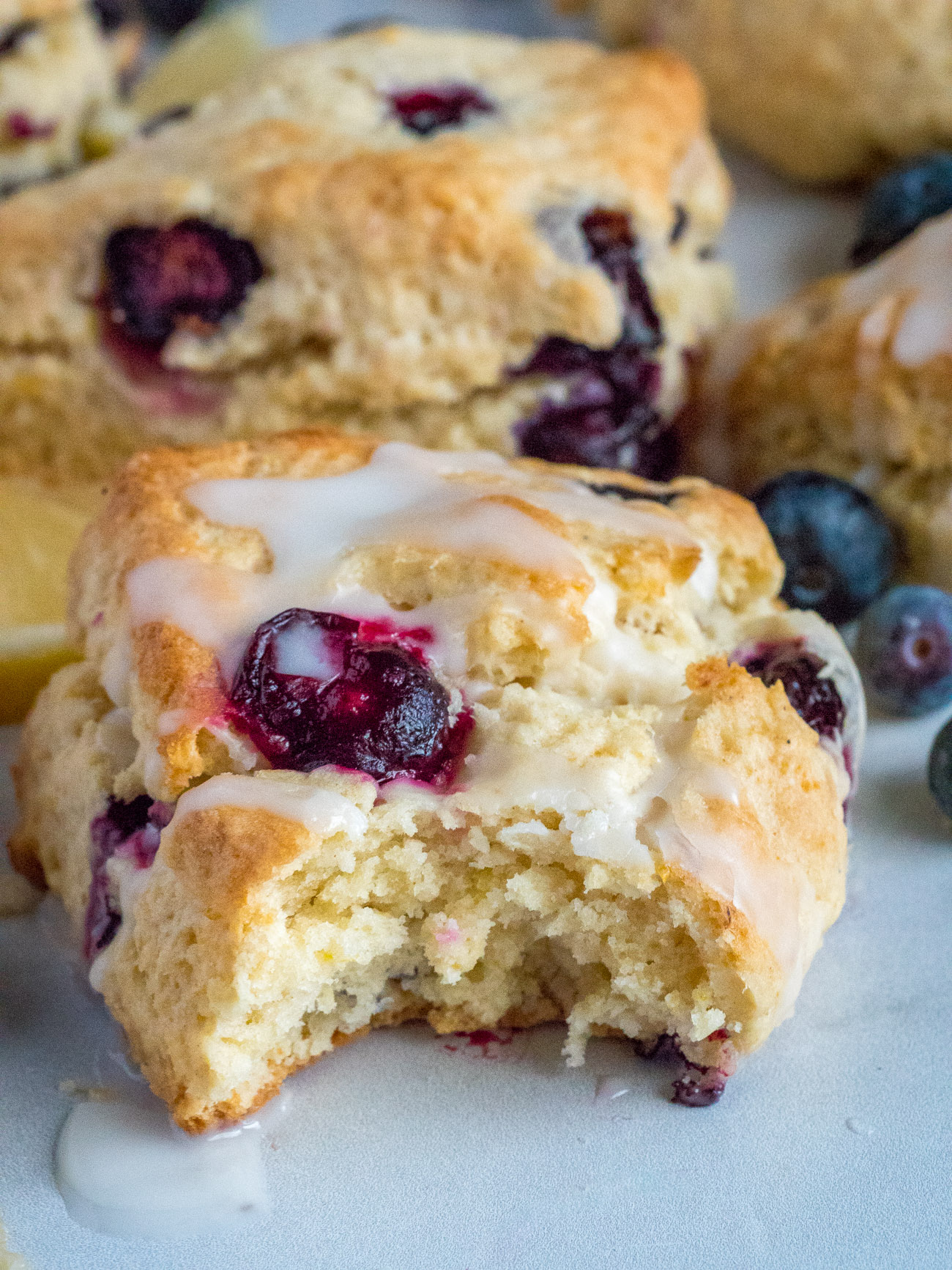 Lemon Blueberry Scones