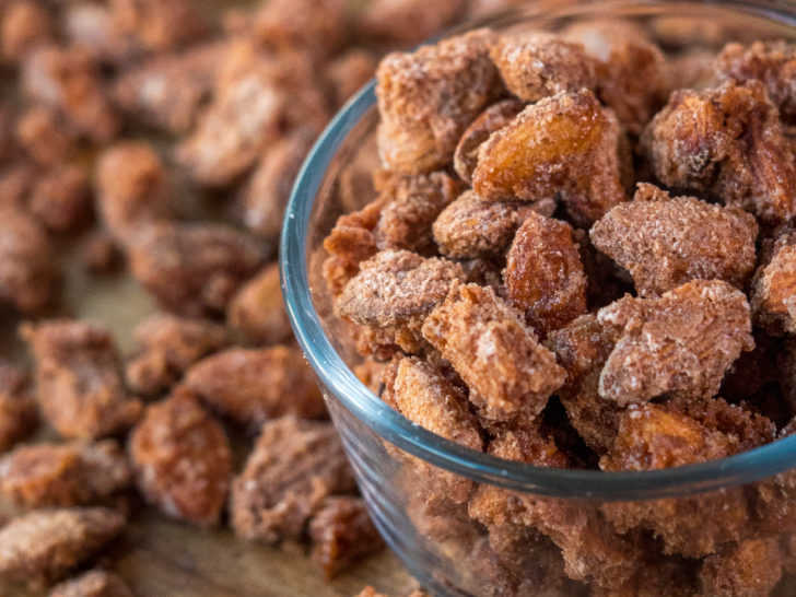 candied spiced almonds