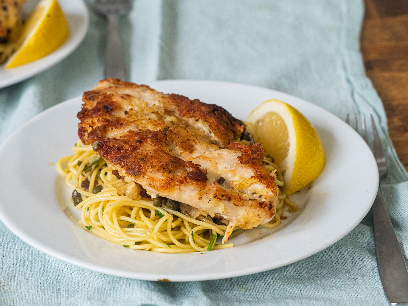 Florence Henderson's Chicken Piccata