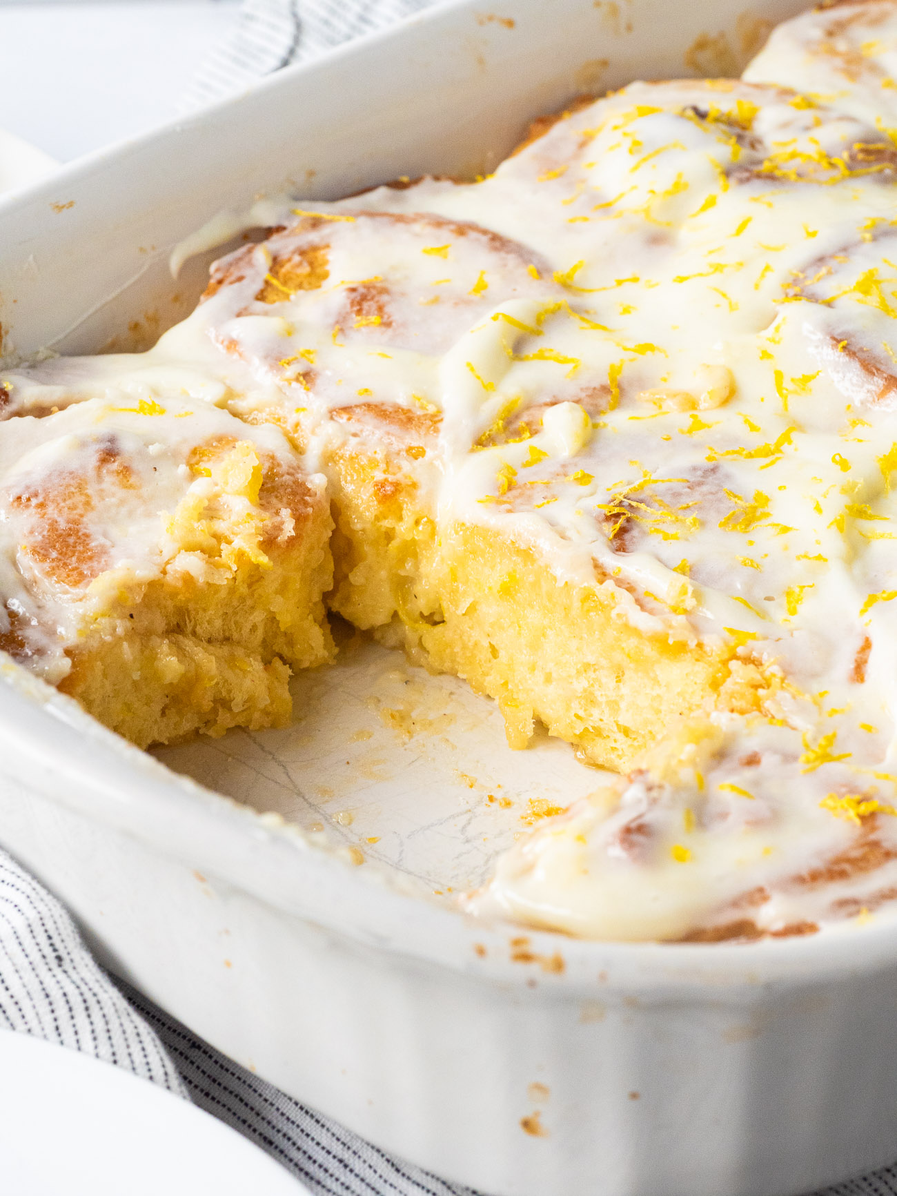 Lemon Cream Cheese Sweet Rolls