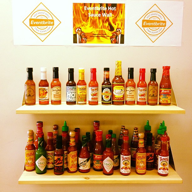 Hot Sauce Wall