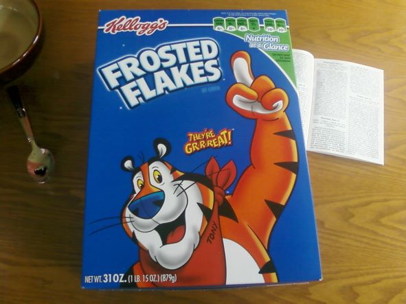 Frosted Flakes Box