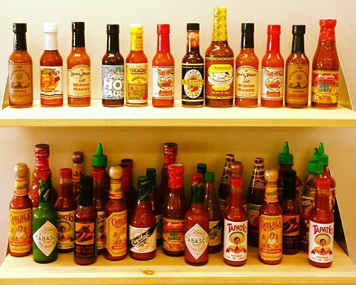 Hot Sauce Wall