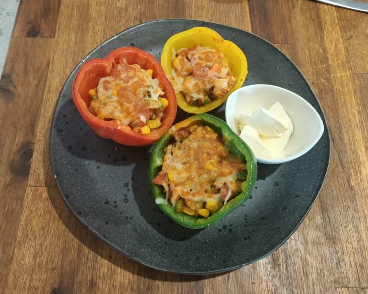 Air Fryer Stuffed Peppers