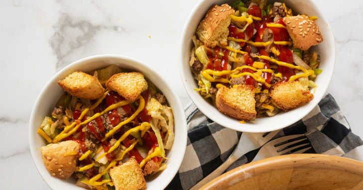 Cheeseburger-Salad