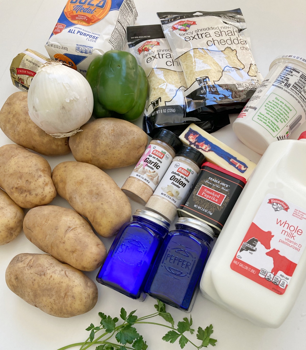 Sausage Potatoes au Gratin
