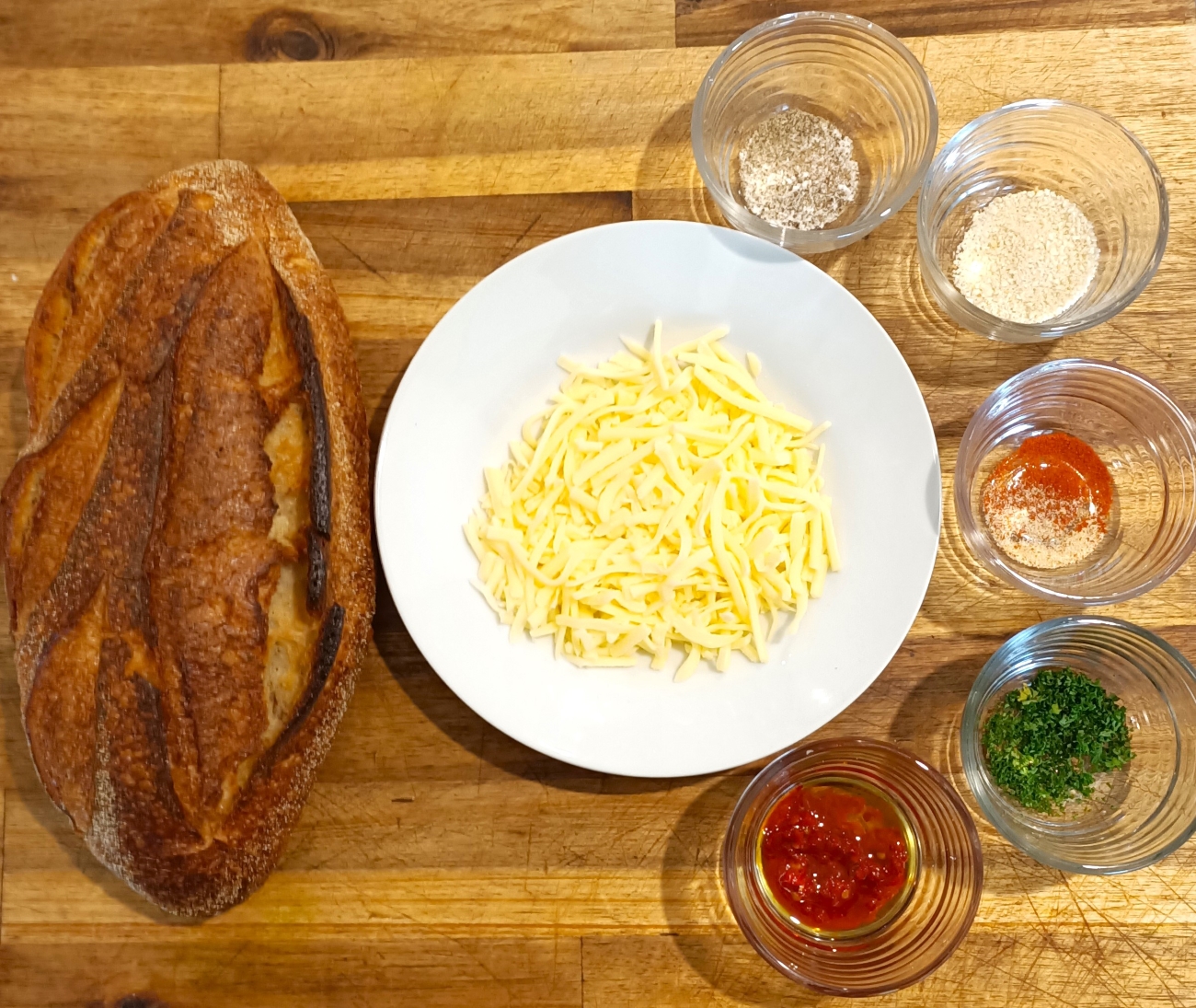 Sheet Pan Chili Cheese Bread Horizontal 1