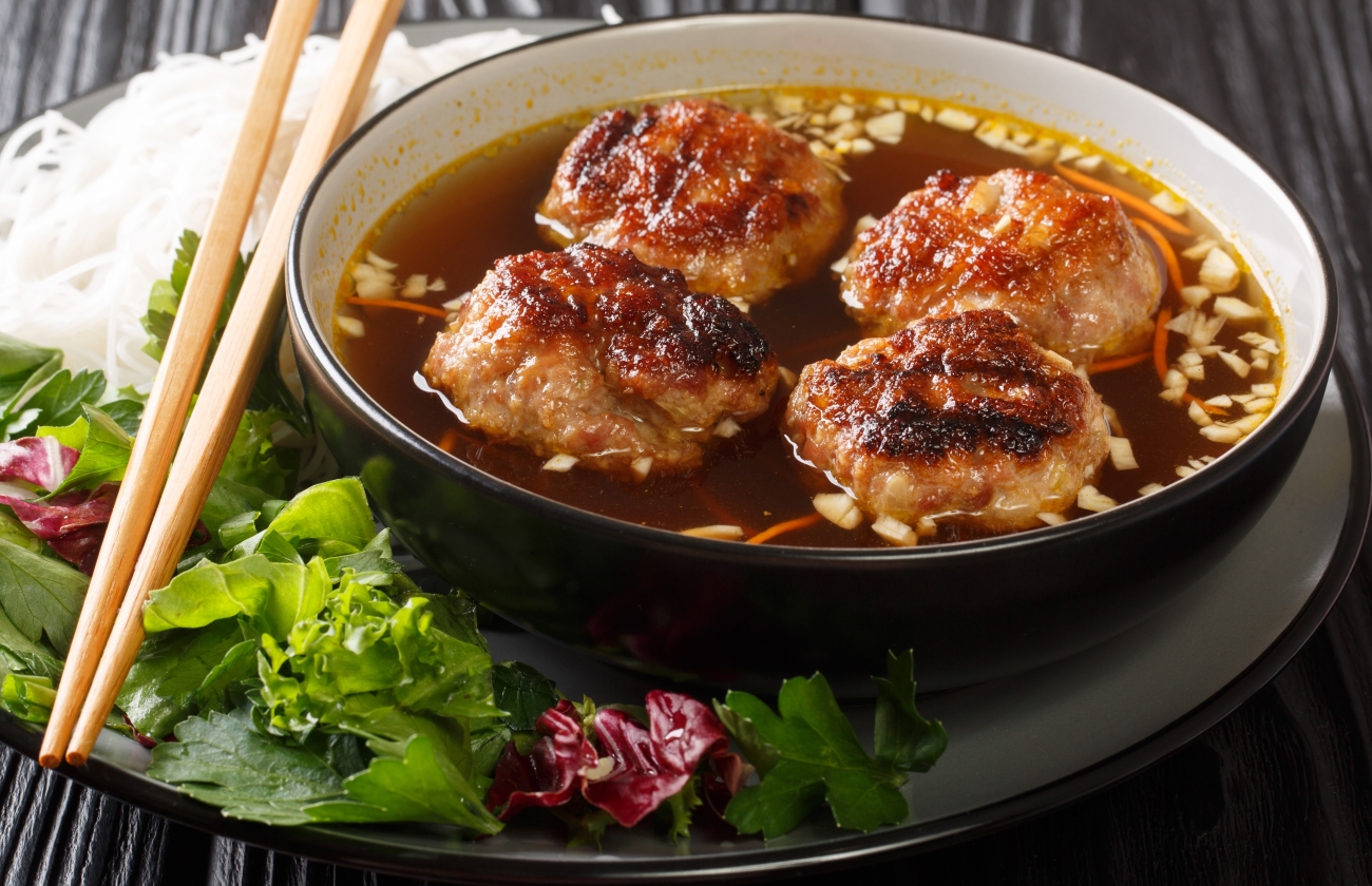 Vietnamese Bun Cha Horizontal 1