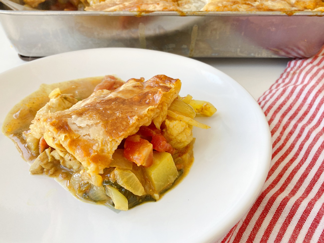 Chicken Curry Pot Pie