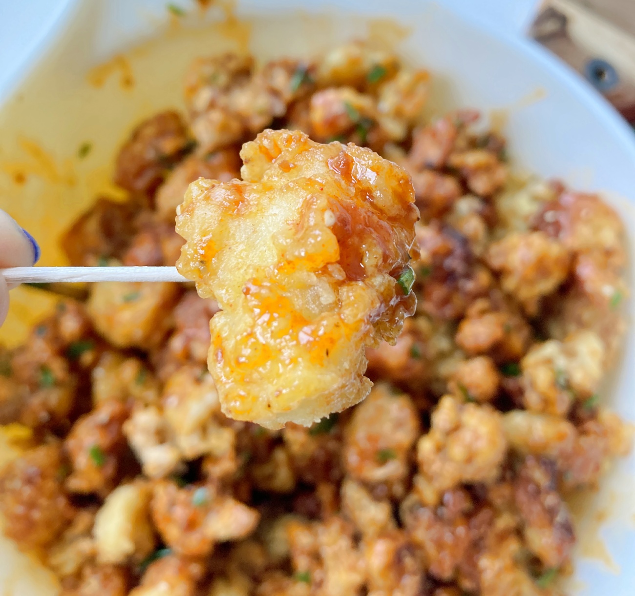 Korean Popcorn Cauliflower