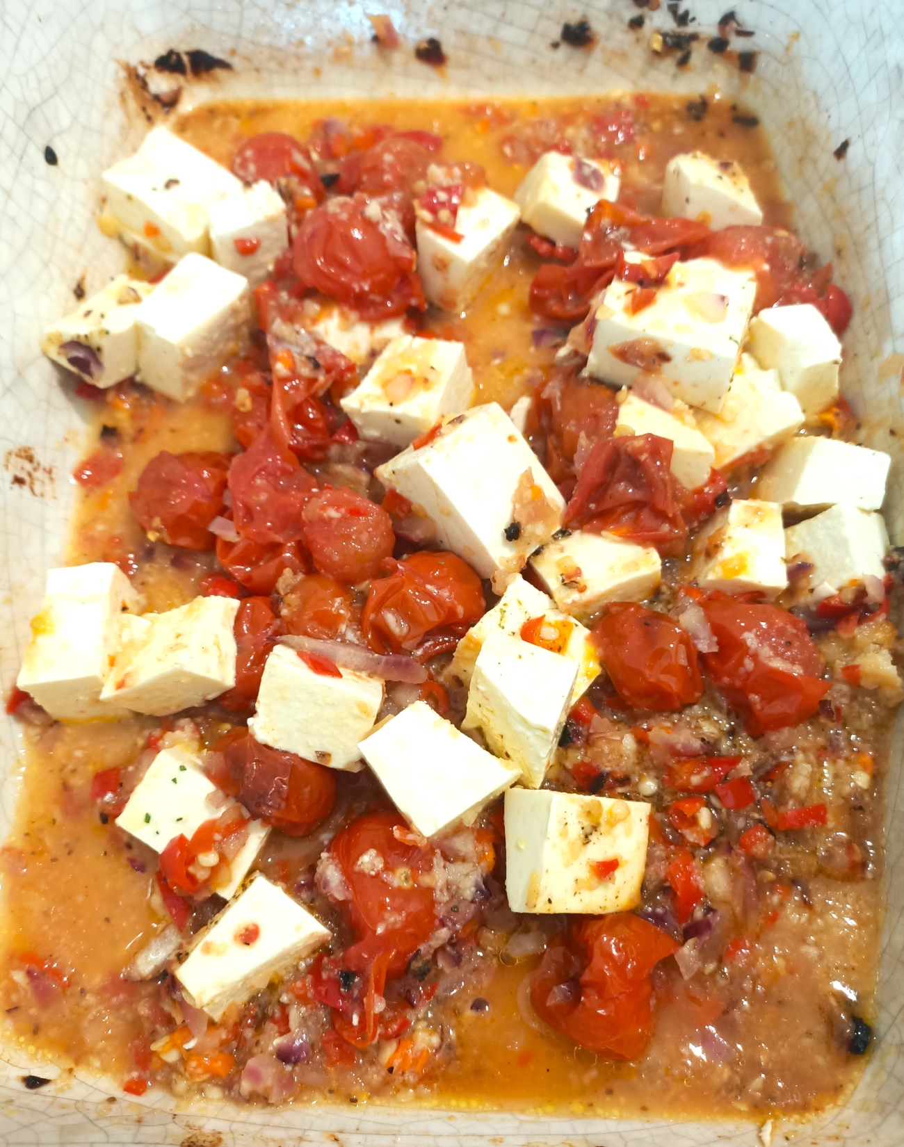 Spicy Feta Pasta Bake Vertical 2
