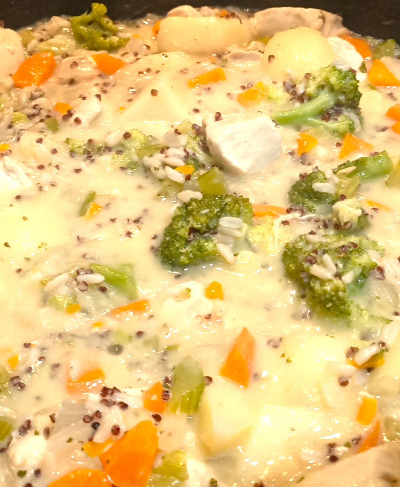 One Pan Broccoli Chicken and Rice Vertical 5