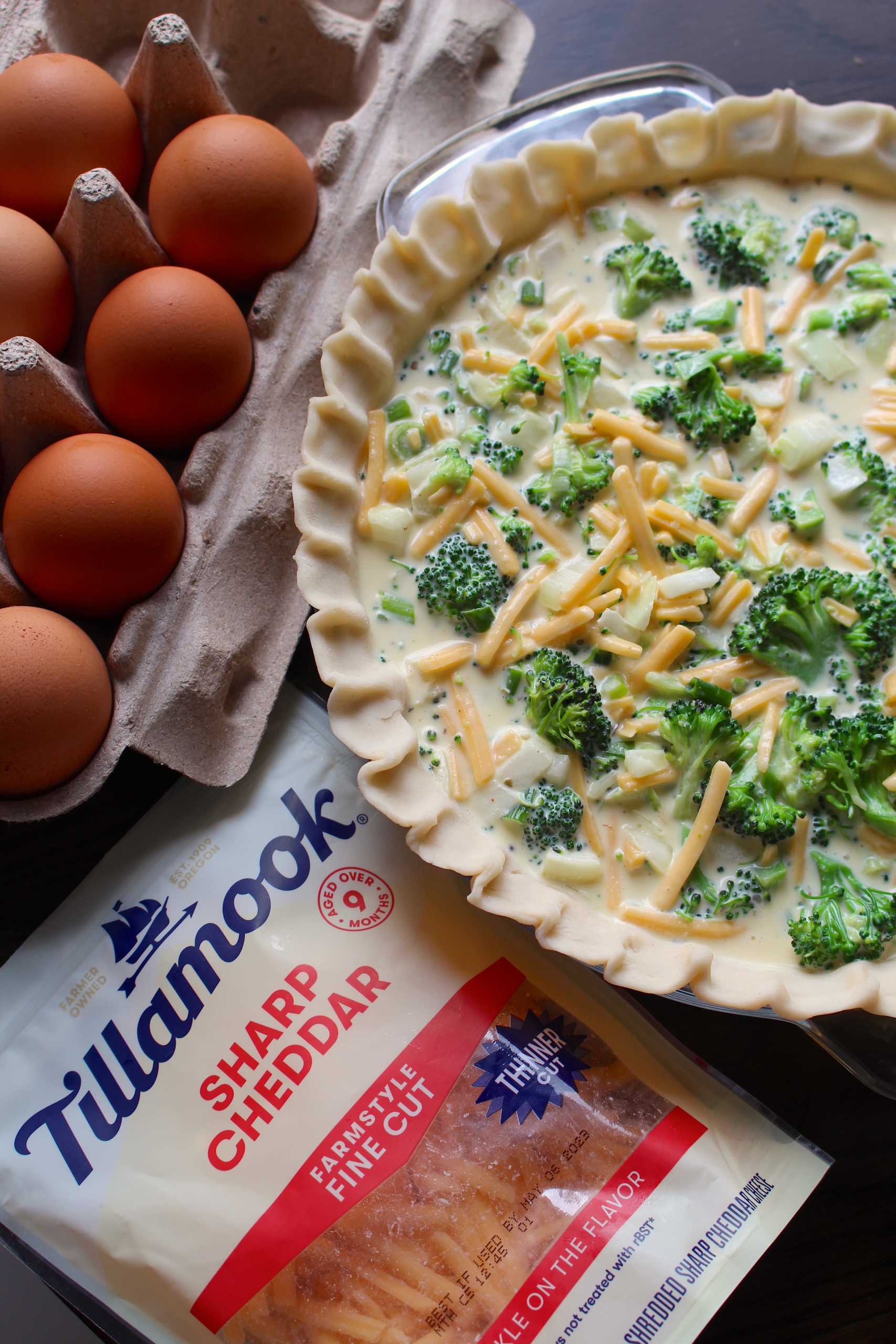 broccoli cheddar quiche 2