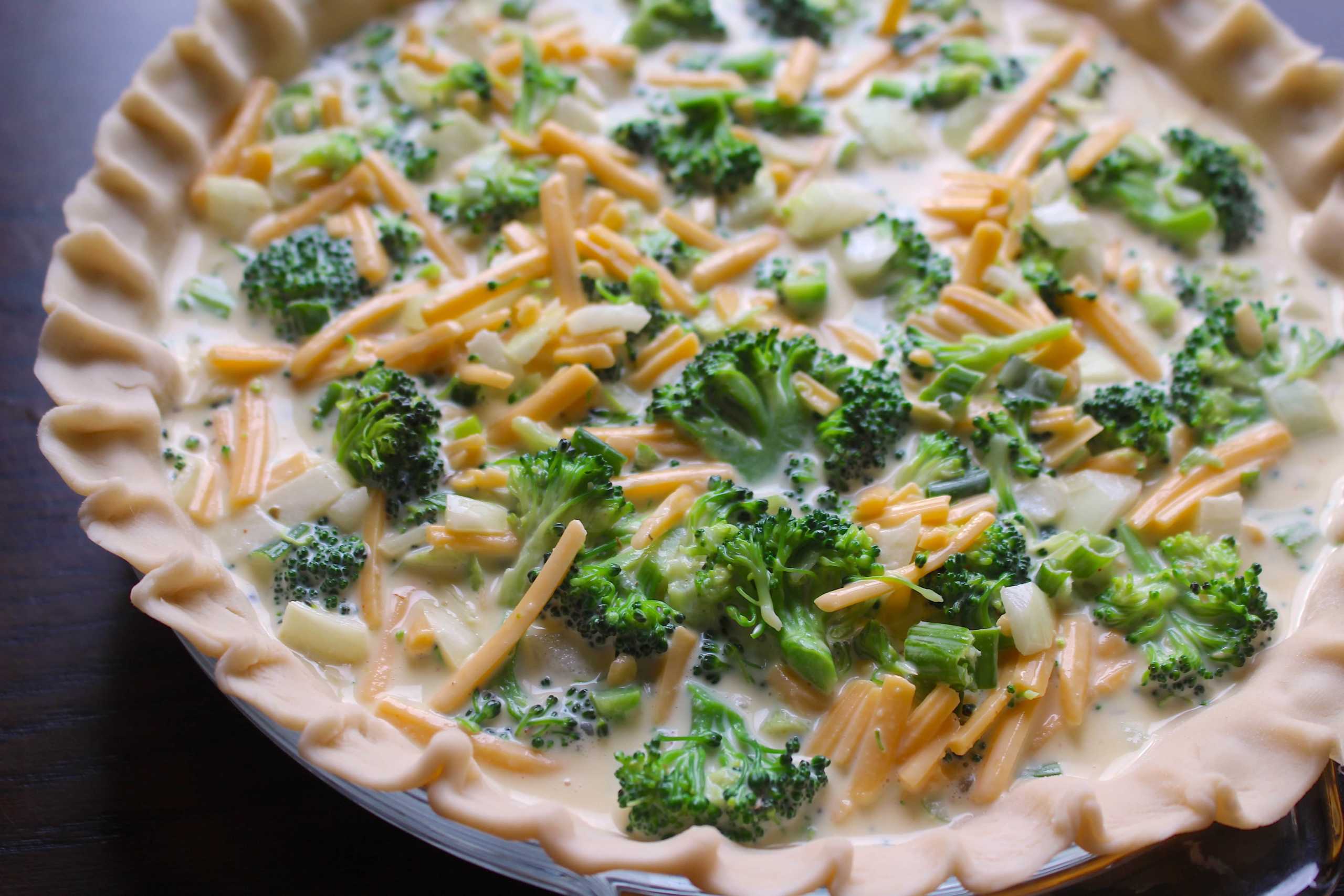 broccoli cheddar quiche 3