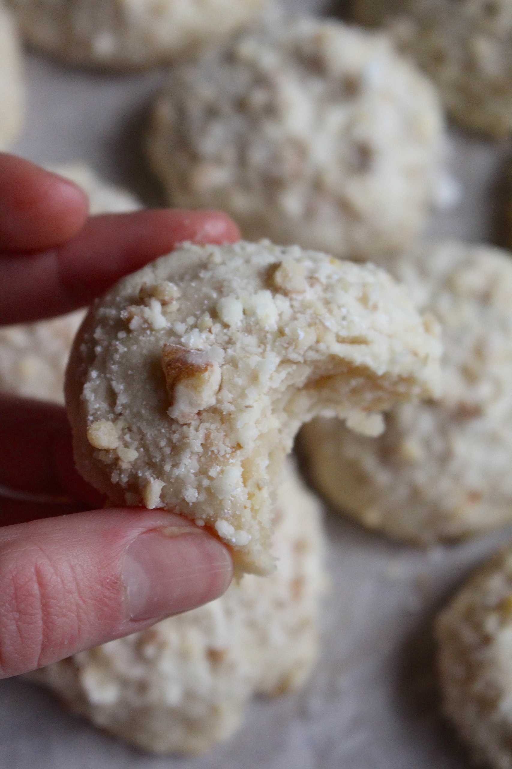 cream cheese snowball cookie 5