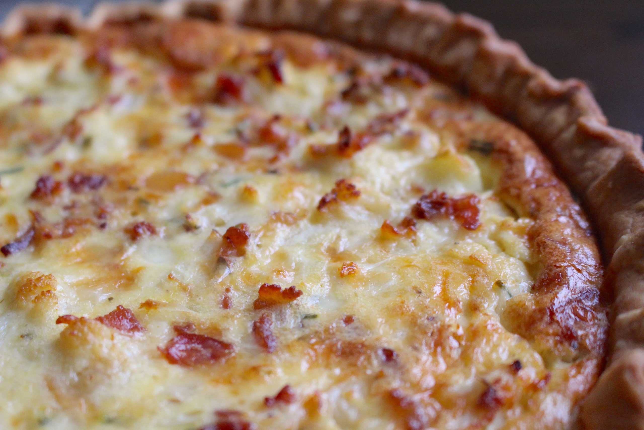 Cauliflower bacon quiche 6-min