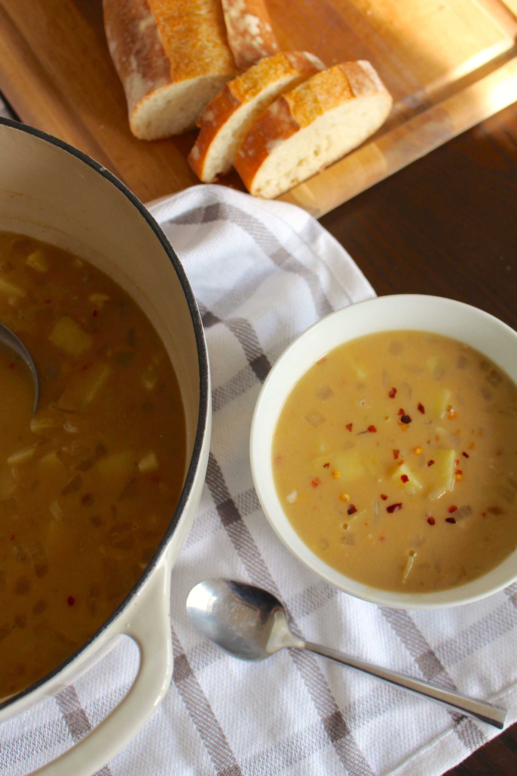 Garlic Chickpea Soup 9-min