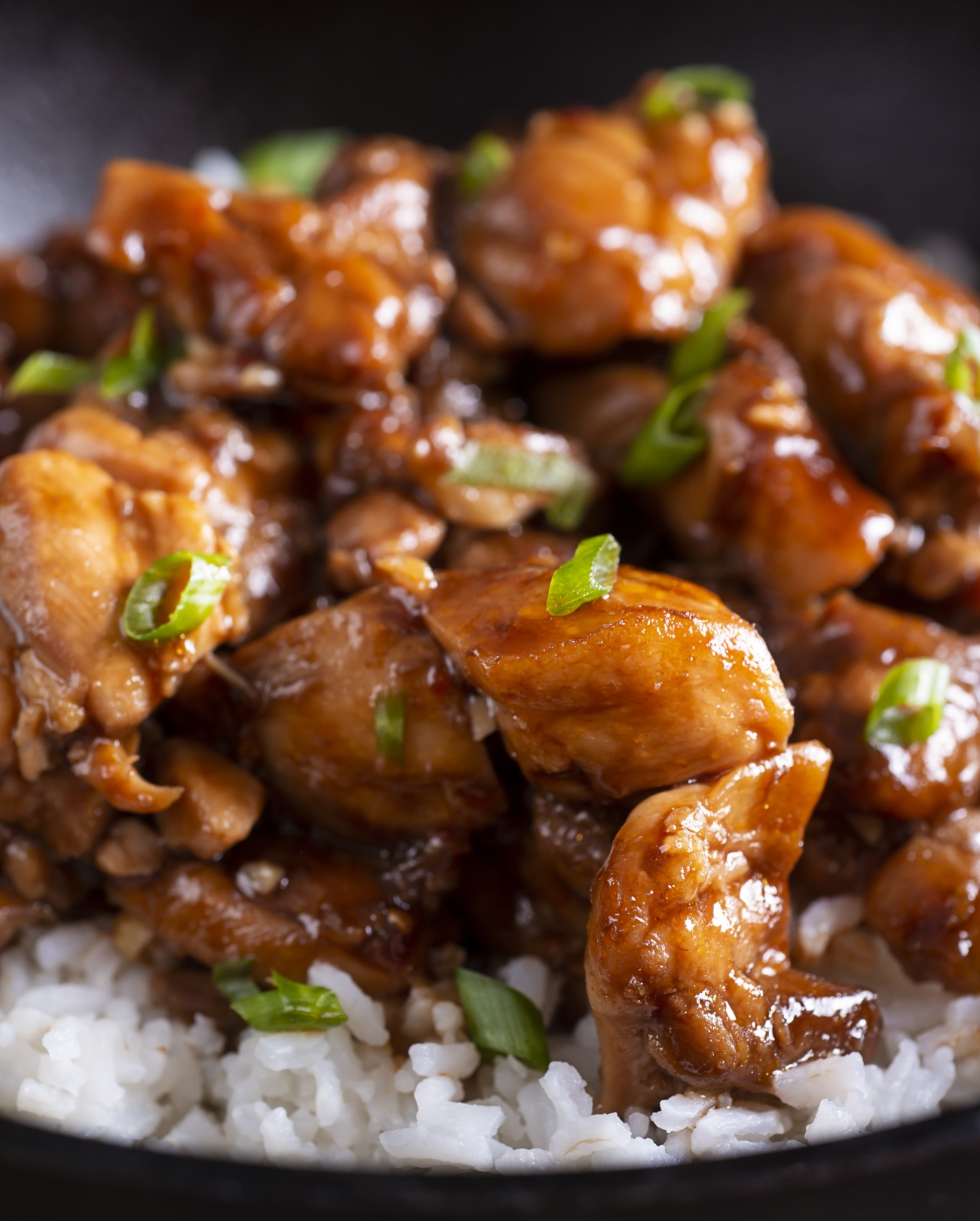 Stir Fried Bourbon Chicken Vertical 2