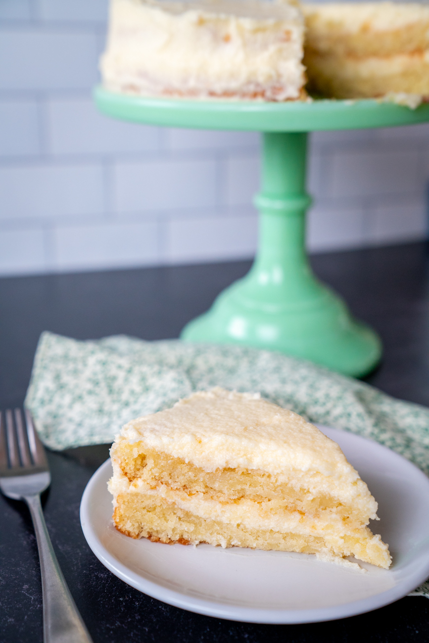 White Velvet Cake