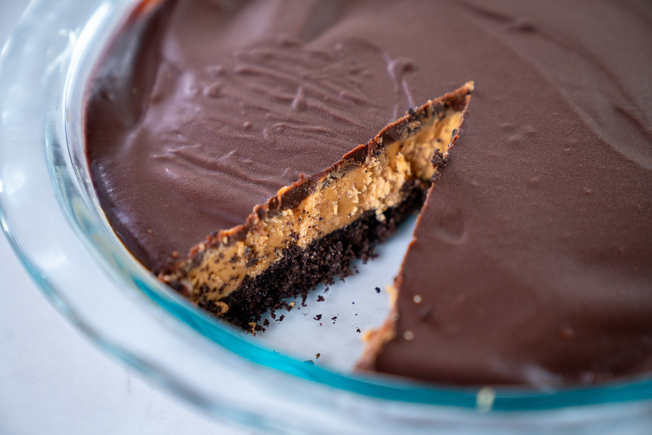 Double Chocolate Peanut Butter Pie 