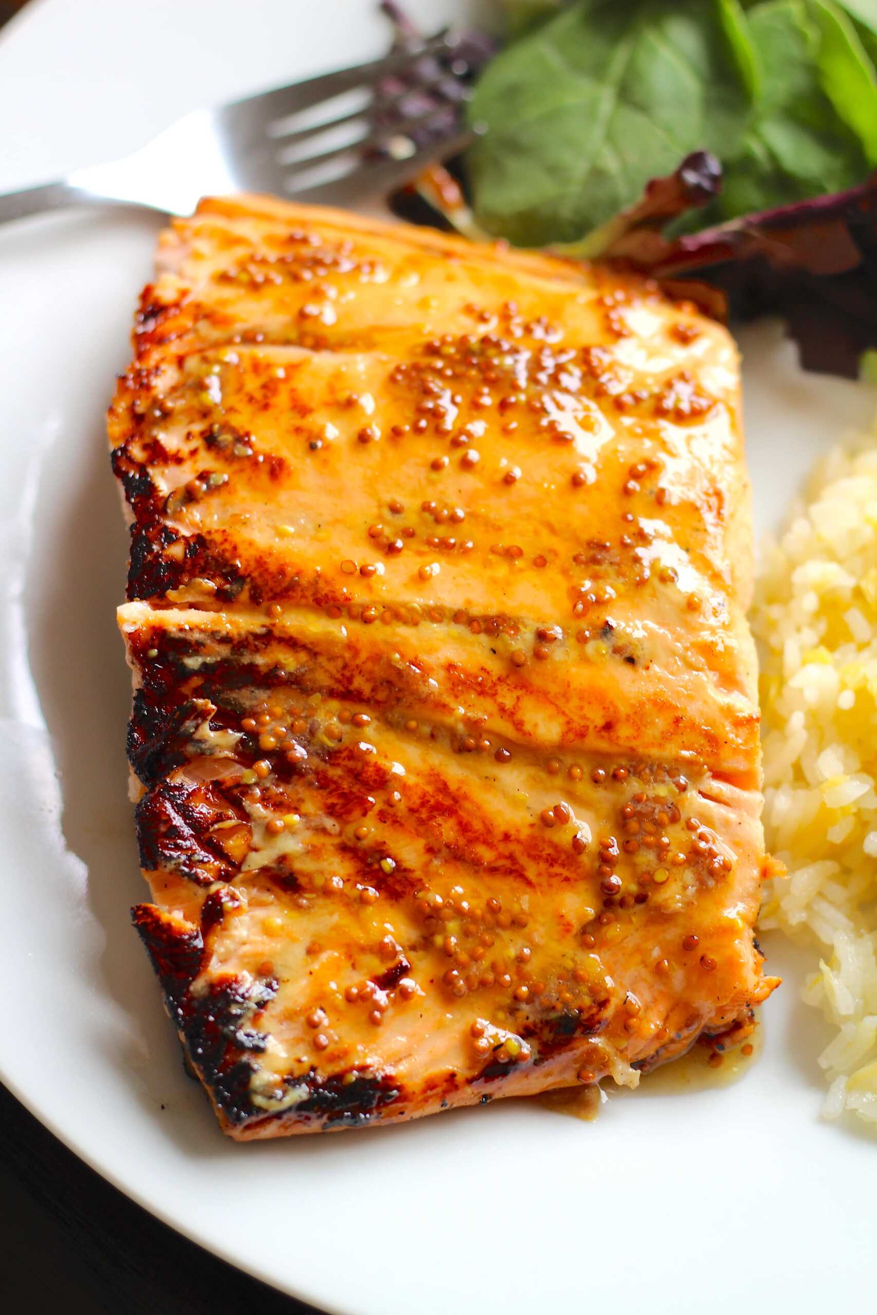 Honey Mustard Salmon 8-min
