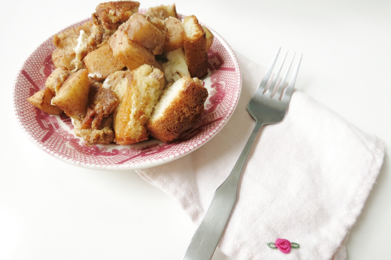 Apple Cinnamon Strata