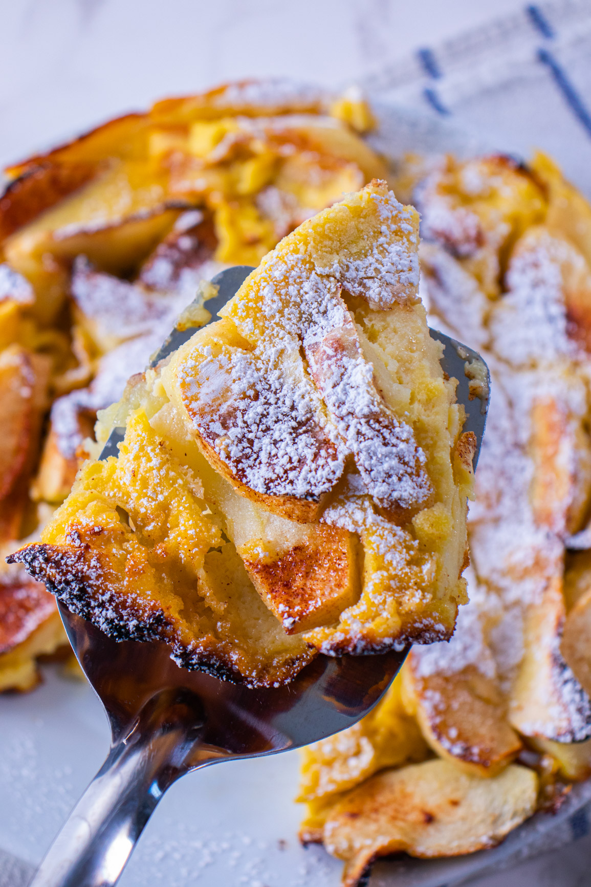 German Baked Apple Pancake