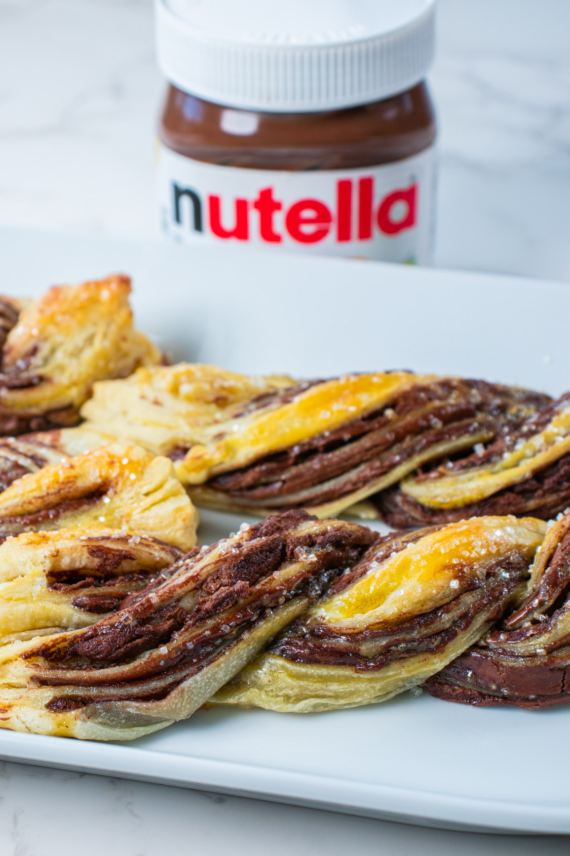Chocolate Twist Puffs