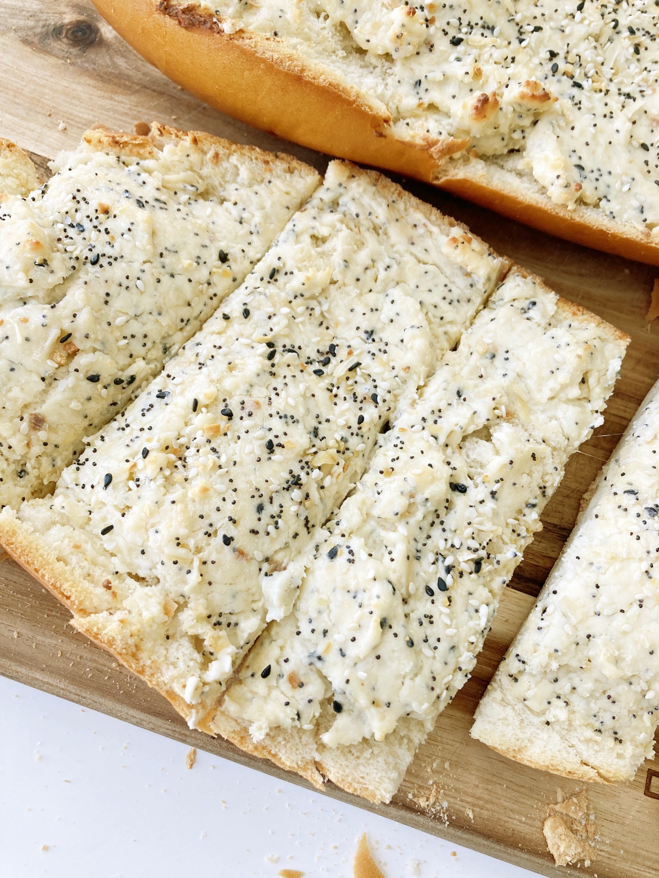 Everything Bagel Garlic Bread