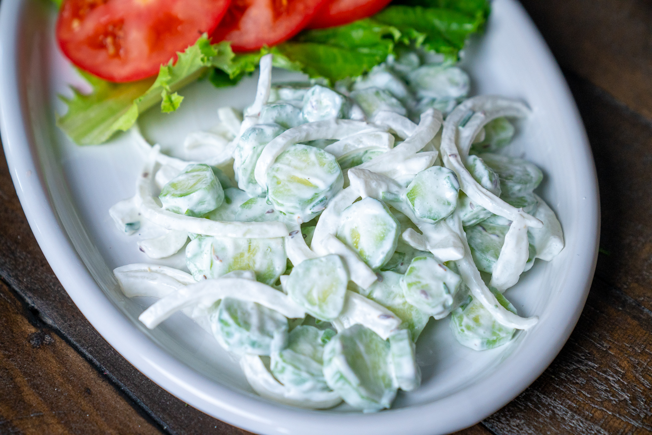 Pennsylvania Dutch Cucumber Salad