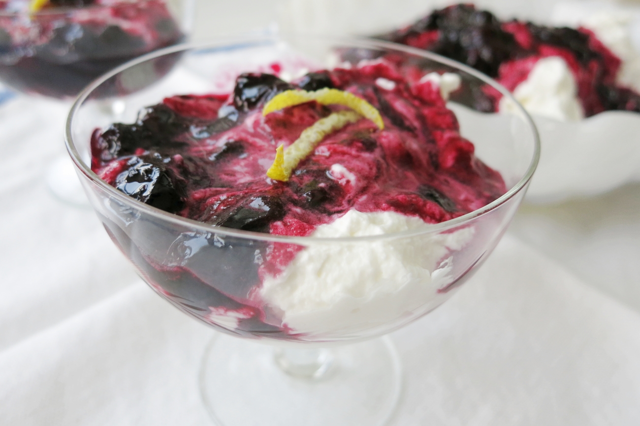 Lemon Blueberry Fool