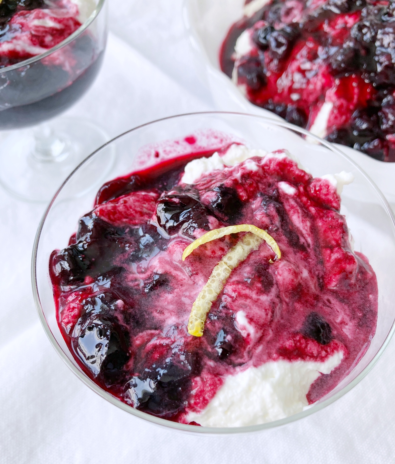 Lemon Blueberry Fool
