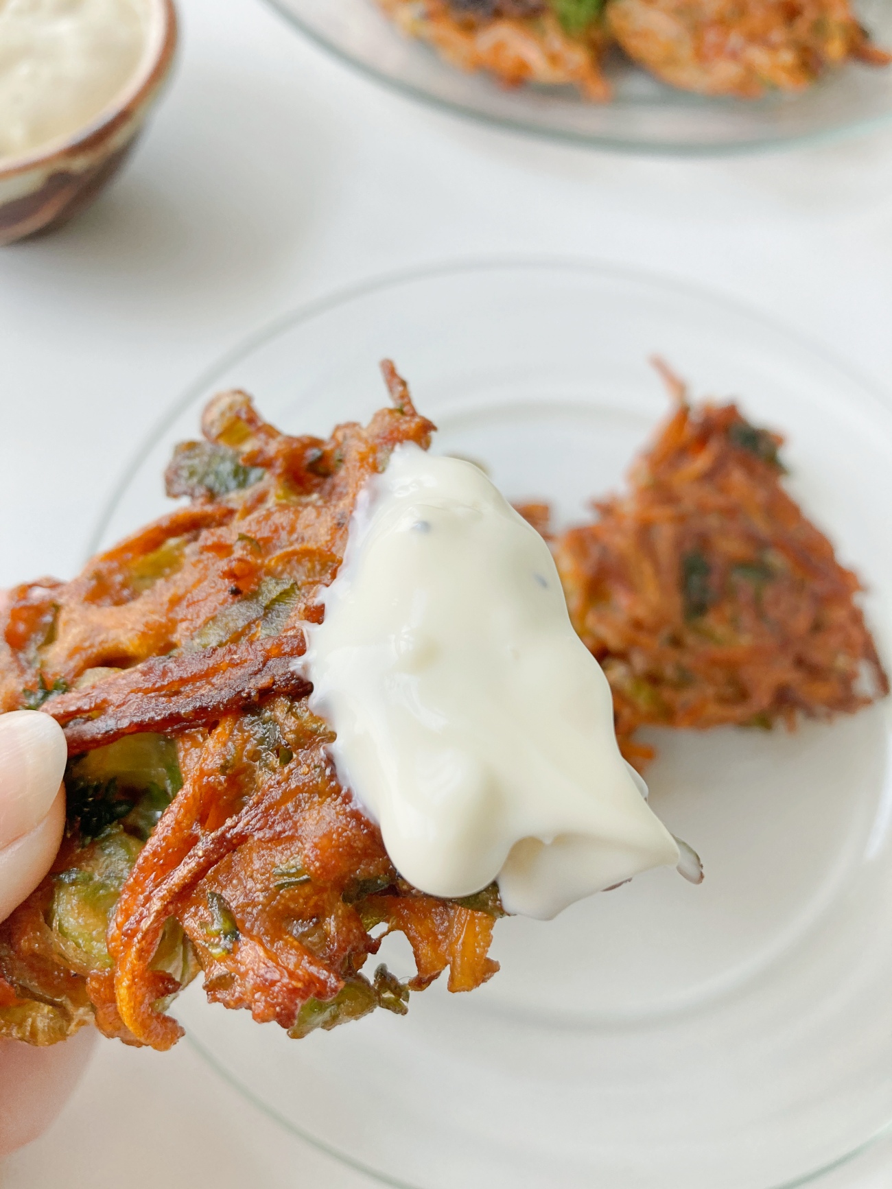 Carrot Fritters