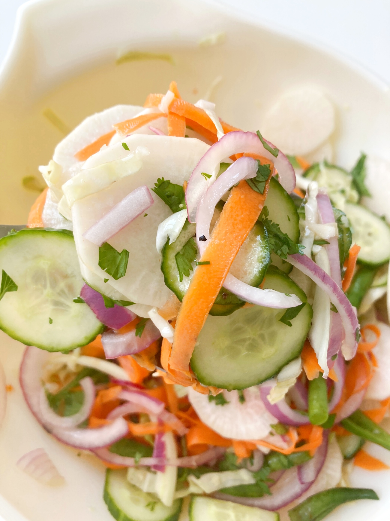 Khmer Pickled Vegetable Salad