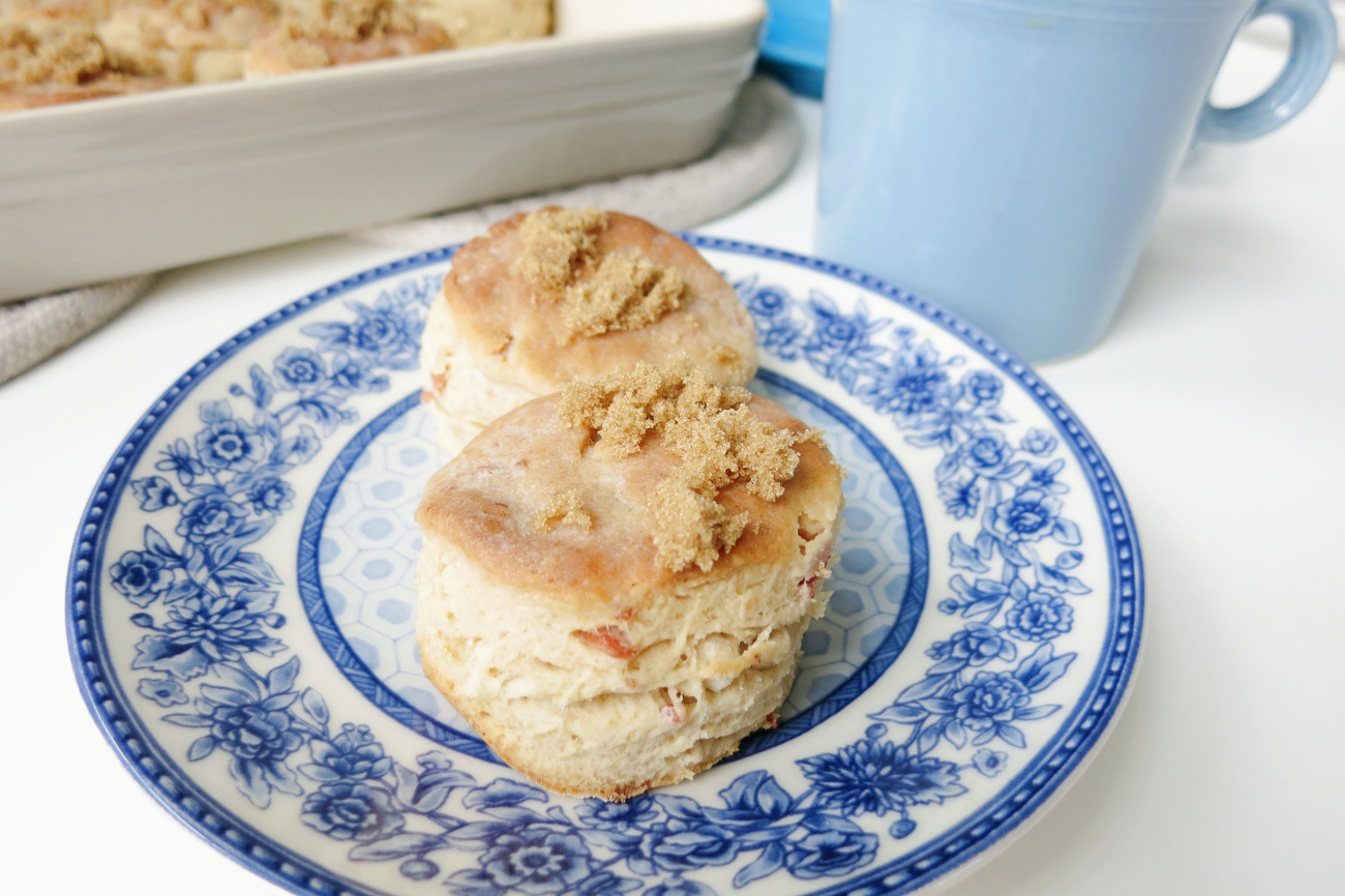 Brown Sugar Bacon Buttermilk Biscuits