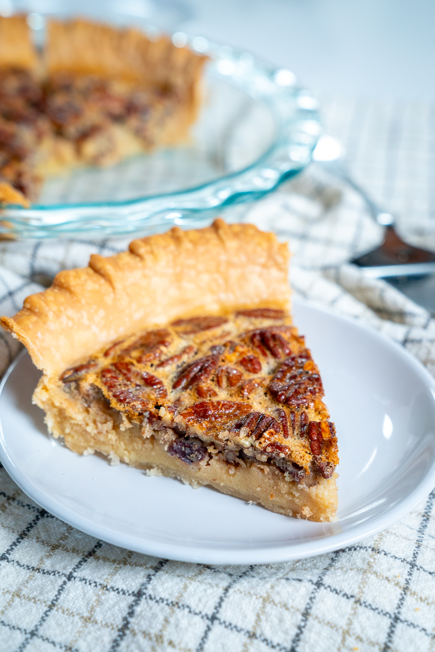 Condensed Milk Pecan Pie Vertical 11