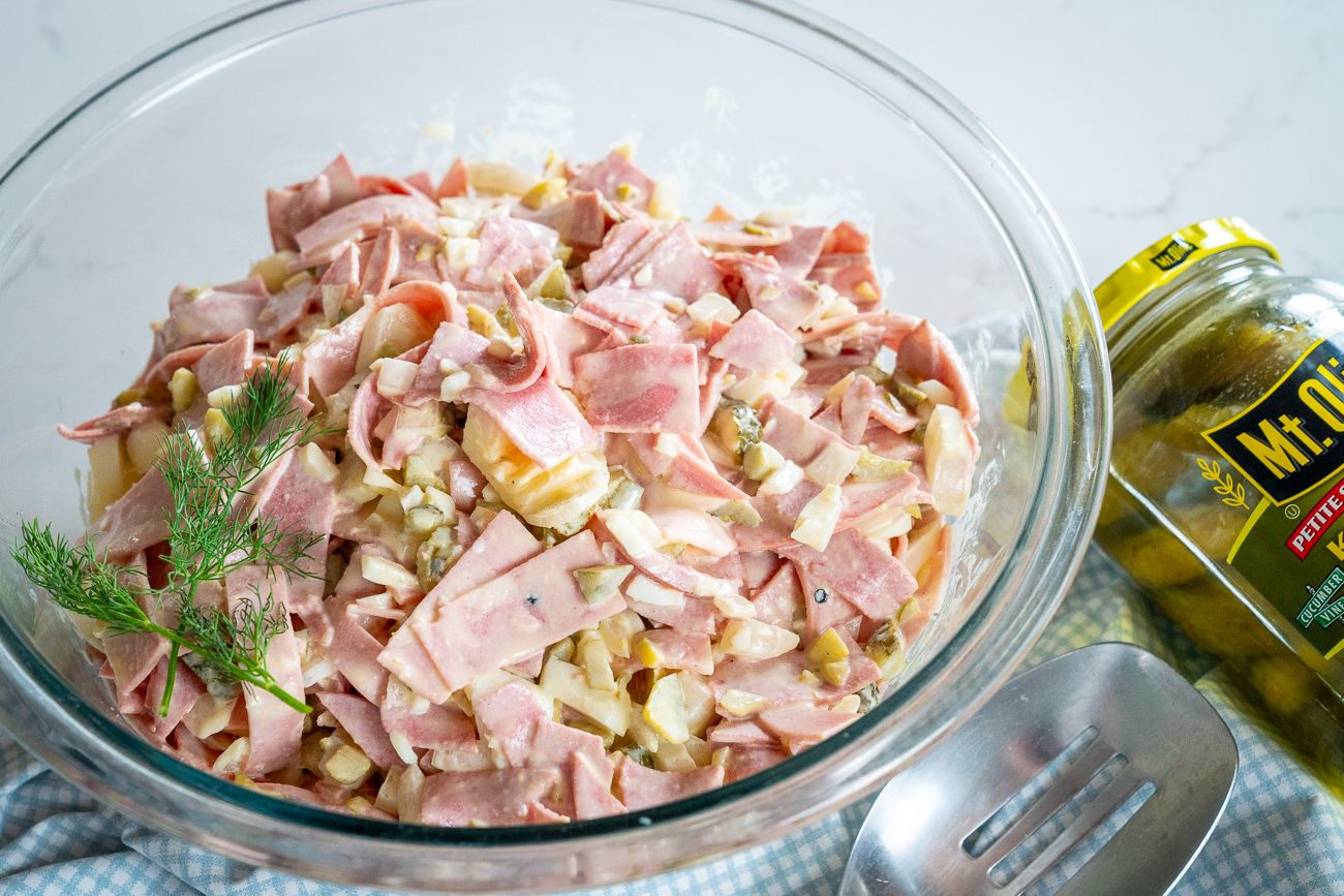 German Meat Salad Horizontal 3