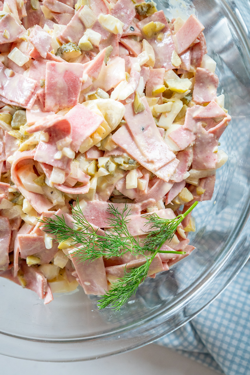 German Meat Salad Vertical 5