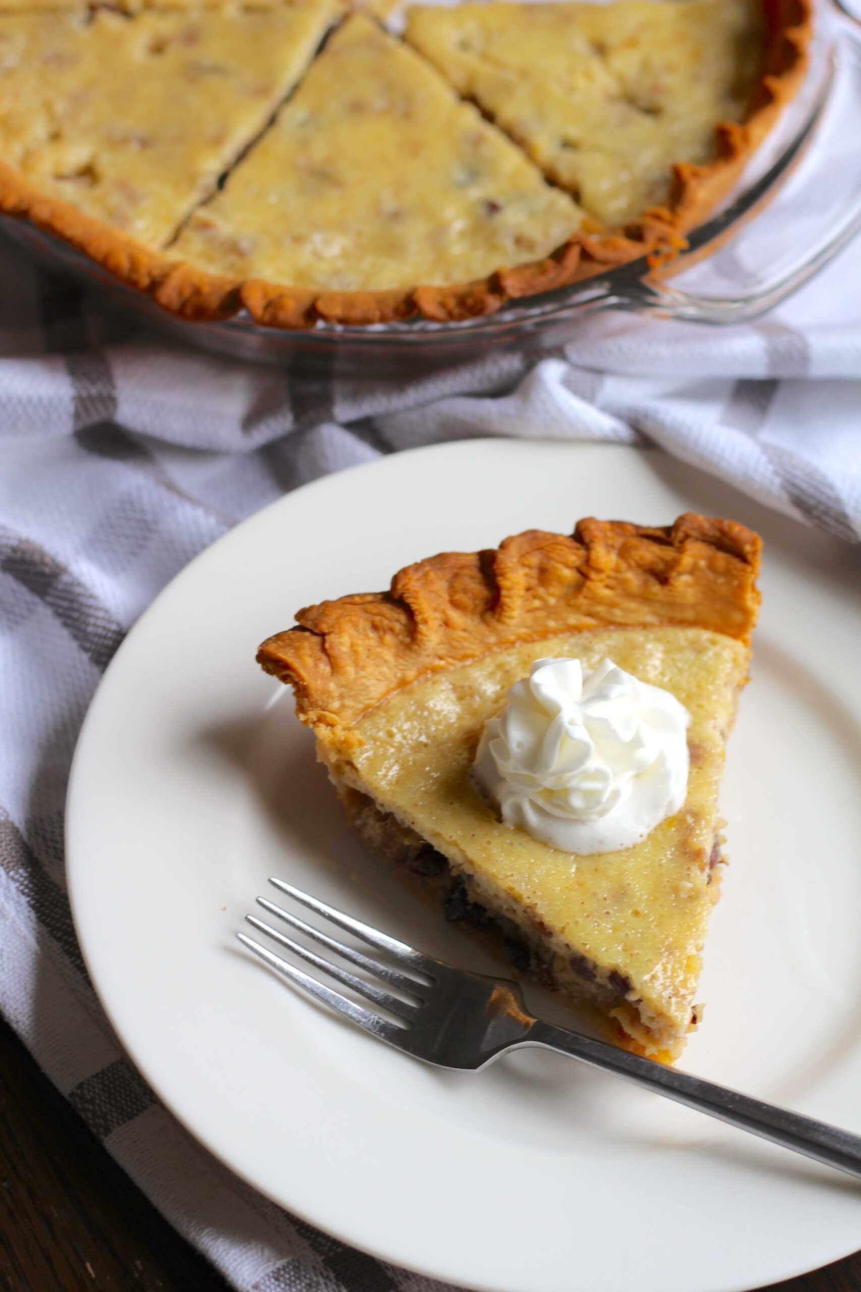 Sour Cream Raisin Pie 9-min