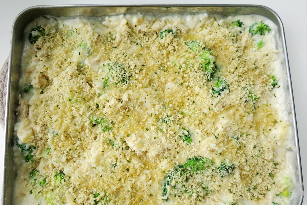 Buffalo Chicken Ranch Casserole
