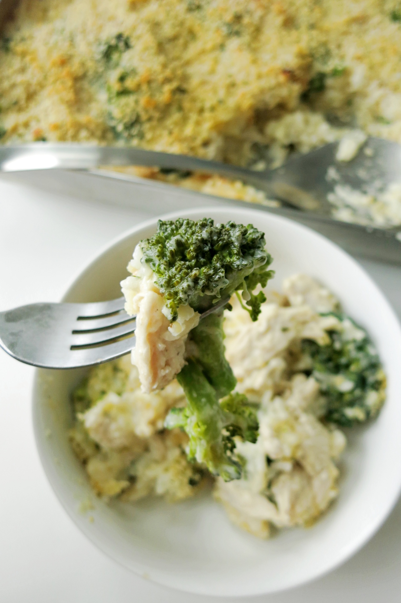 Buffalo Chicken Ranch Casserole