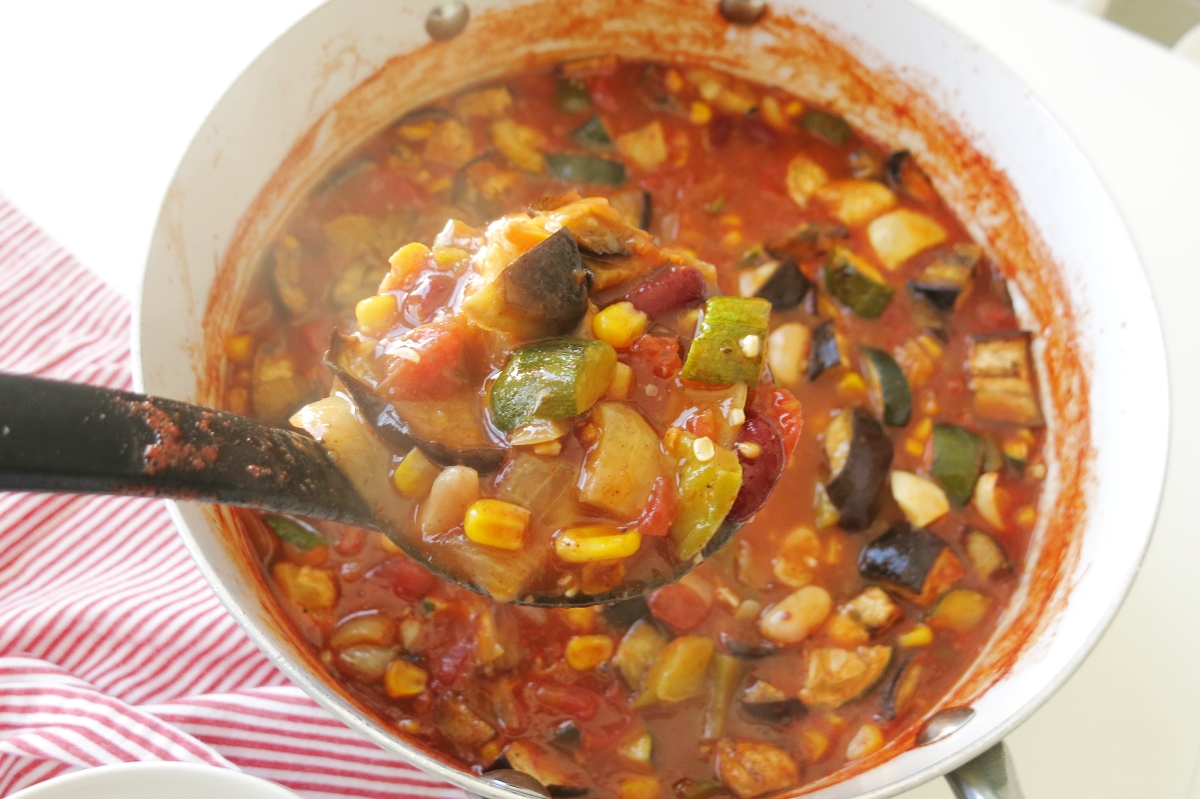 Roasted Veggie Chili