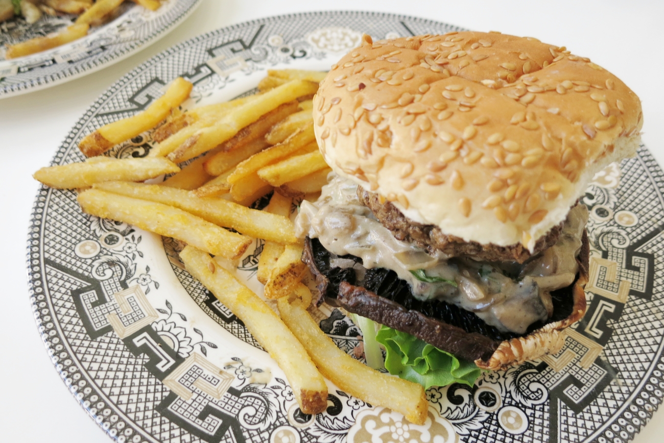 Beef Stroganoff Burgers