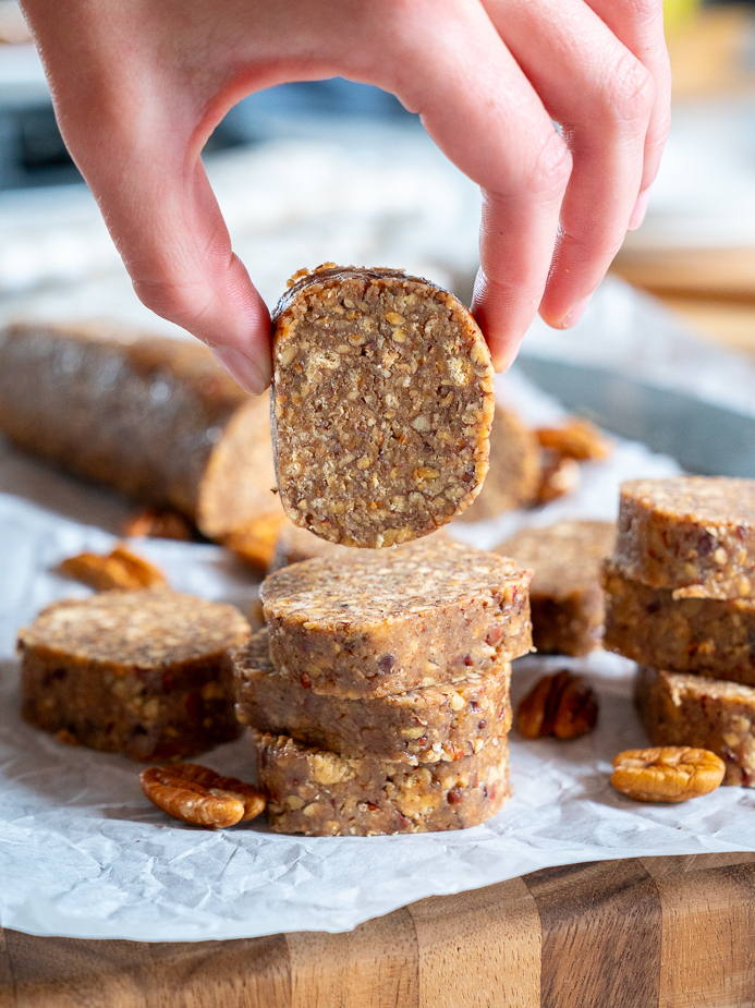 Southern Pecan Log Vertical 20